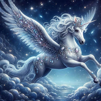 Einhorn 5d Diy Diamond Painting Diamant Malerei Set FL7534