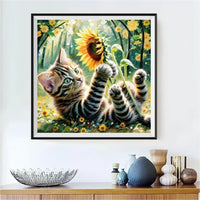 Katze 5d Diamond Painting /Diamant Malerei Set FL3146