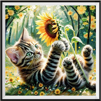 Katze 5d Diamond Painting /Diamant Malerei Set FL3146