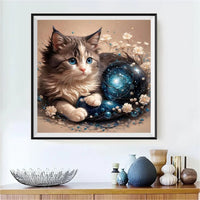 Katze 5d Diamond Painting /Diamant Malerei Set FL3148