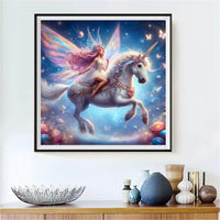 Einhorn 5d Diy Diamond Painting Diamant Malerei Set FL7512