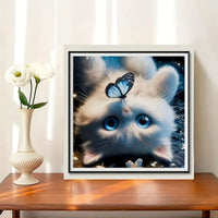 Katze 5d Diamond Painting /Diamant Malerei Set  PL1119
