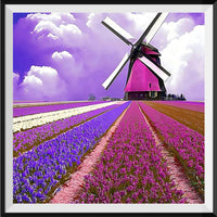 Windmühle 5d Diy Diamond Painting Diamant Malerei Set VM8139