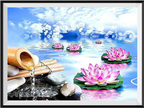 Lotus 5d Diy Diamond Painting Diamant Malerei Set NA0156