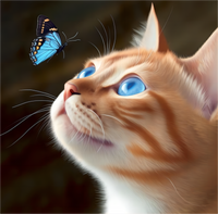 Katze 5d Diy Diamond Painting Diamant Malerei Set MJ1015