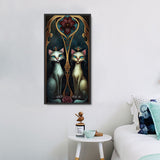 Katze 5d Diy Diamond Painting Diamant Malerei Set MJ1046