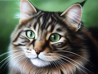 Katze 5d Diy Diamond Painting Diamant Malerei Set MJ1068
