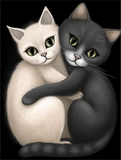 Katze 5d Diy Diamond Painting Diamant Malerei Set MJ1097