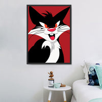 Katze 5d Diy Diamond Painting Diamant Malerei Set MJ1099