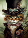 Katze 5d Diy Diamond Painting Diamant Malerei Set MJ1115