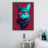 Katze 5d Diy Diamond Painting Diamant Malerei Set MJ1120