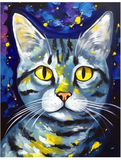 Katze 5d Diy Diamond Painting Diamant Malerei Set MJ1139