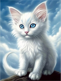 Katze 5d Diy Diamond Painting Diamant Malerei Set MJ1156