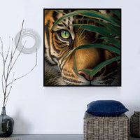 Tiger 5d Diy Diamond Painting Diamant Malerei Set MJ1188