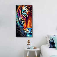 Tiger 5d Diy Diamond Painting Diamant Malerei Set MJ1209