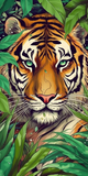 Tiger 5d Diy Diamond Painting Diamant Malerei Set MJ1219