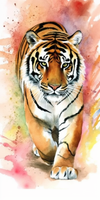 Tiger 5d Diy Diamond Painting Diamant Malerei Set MJ1220