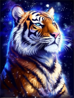 Tiger 5d Diy Diamond Painting Diamant Malerei Set MJ1240