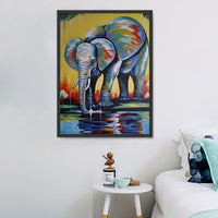 Elefant 5d Diy Diamond Painting Diamant Malerei Set MJ1337