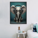 Elefant 5d Diy Diamond Painting Diamant Malerei Set MJ1356