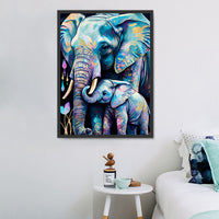 Elefant 5d Diy Diamond Painting Diamant Malerei Set MJ1359