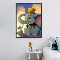 Elefant 5d Diy Diamond Painting Diamant Malerei Set MJ1364