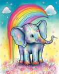 Elefant 5d Diy Diamond Painting Diamant Malerei Set MJ1366