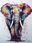 Elefant 5d Diy Diamond Painting Diamant Malerei Set MJ1375