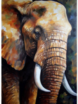 Elefant 5d Diy Diamond Painting Diamant Malerei Set MJ1376