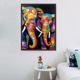 Elefant 5d Diy Diamond Painting Diamant Malerei Set MJ1377