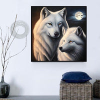 Wolf 5d Diy Diamond Painting Diamant Malerei Set MJ1396