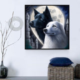 Wolf 5d Diy Diamond Painting Diamant Malerei Set MJ1401