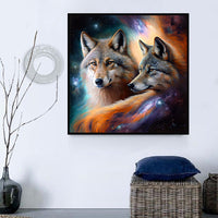 Wolf 5d Diy Diamond Painting Diamant Malerei Set MJ1403