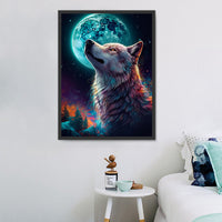Wolf 5d Diy Diamond Painting Diamant Malerei Set MJ1424