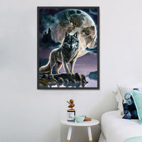 Wolf 5d Diy Diamond Painting Diamant Malerei Set MJ1431