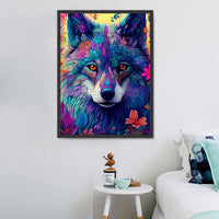 Wolf 5d Diy Diamond Painting Diamant Malerei Set MJ1467