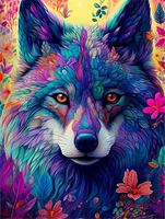 Wolf 5d Diy Diamond Painting Diamant Malerei Set MJ1467