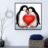 Pinguin 5d Diy Diamond Painting Diamant Malerei Set MJ1881