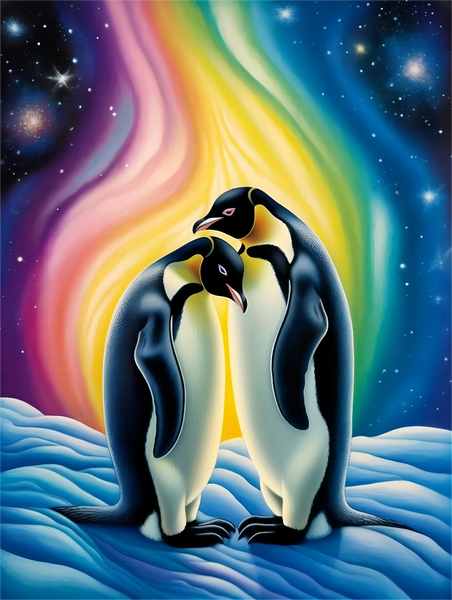 Pinguin 5d Diy Diamond Painting Diamant Malerei Set MJ1889