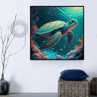 Schildkröte 5d Diy Diamond Painting Diamant Malerei Set MJ1979