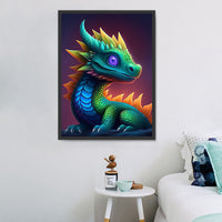 Drachen 5d Diy Diamond Painting Diamant Malerei Set MJ2142