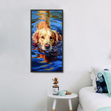 Hund 5d Diy Diamond Painting Diamant Malerei Set MJ9050