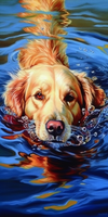 Hund 5d Diy Diamond Painting Diamant Malerei Set MJ9050