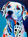 Hund 5d Diy Diamond Painting Diamant Malerei Set MJ9105