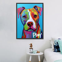 Hund 5d Diy Diamond Painting Diamant Malerei Set MJ9114