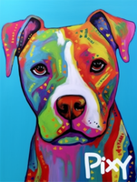 Hund 5d Diy Diamond Painting Diamant Malerei Set MJ9114