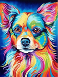 Hund 5d Diy Diamond Painting Diamant Malerei Set MJ9123