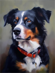 Hund 5d Diy Diamond Painting Diamant Malerei Set MJ9129