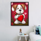 Hund 5d Diy Diamond Painting Diamant Malerei Set MJ9142