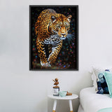 Leopard 5d Diy Diamond Painting Diamant Malerei Set MJ9454